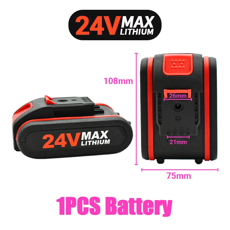 

Brand New24V48V88V 18650 Lithium Battery 12.8Ah Electric Tools Battery for Wireless Wrench Mini Chain Saw Electric Drill Ect