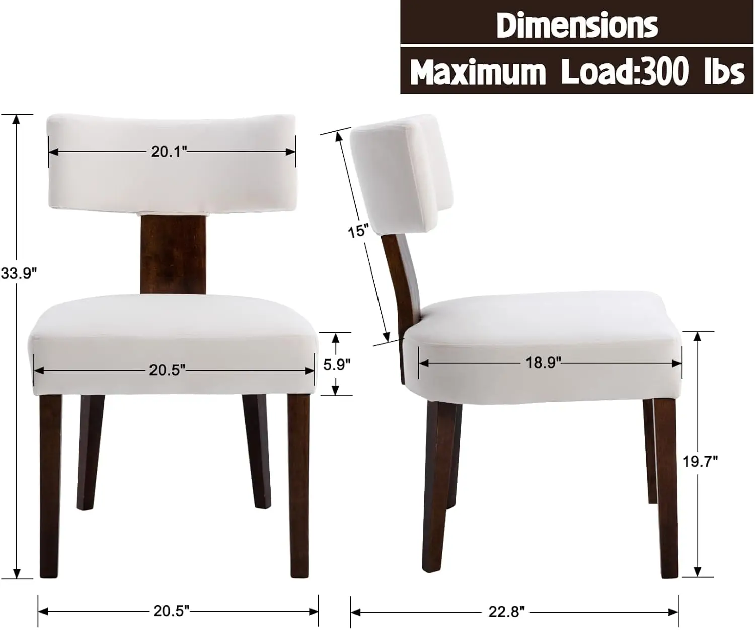 Мягкие обеденные стулья для фермерского дома набор из 4-х современных стульев