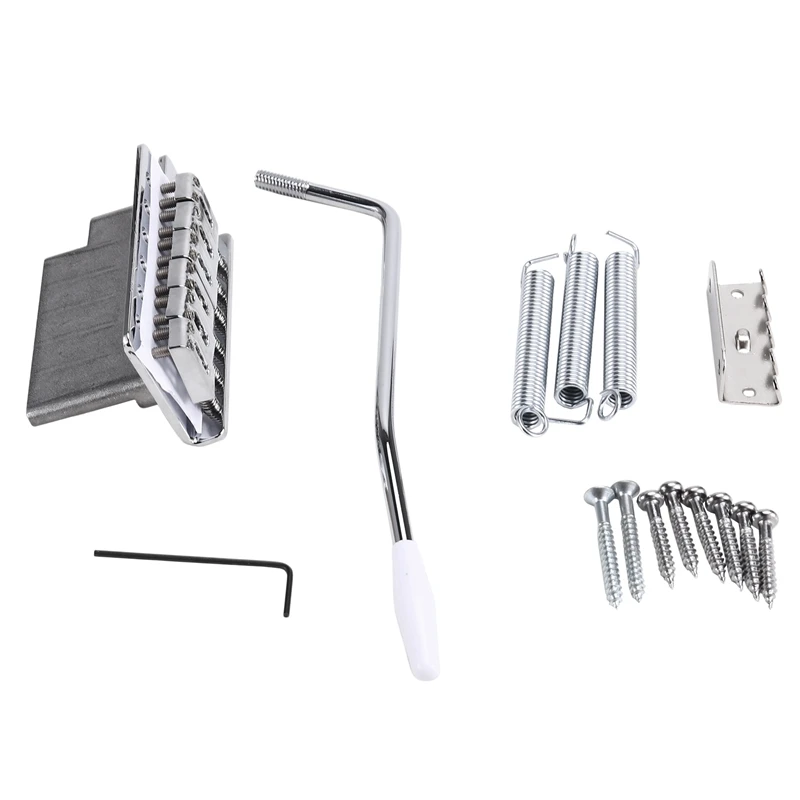 Мостовая система тремоло для Fender Stratocaster SQ ST электрогитара хромированные