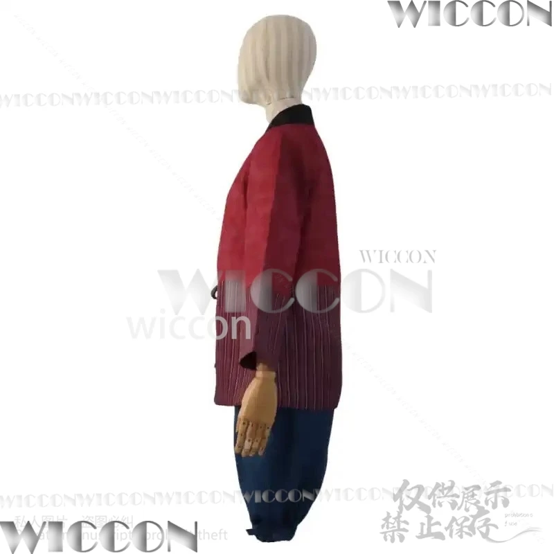 Turbo Baba Granny аниме Dandadan косплей японское кимоно униформа костюм парик 3D принт