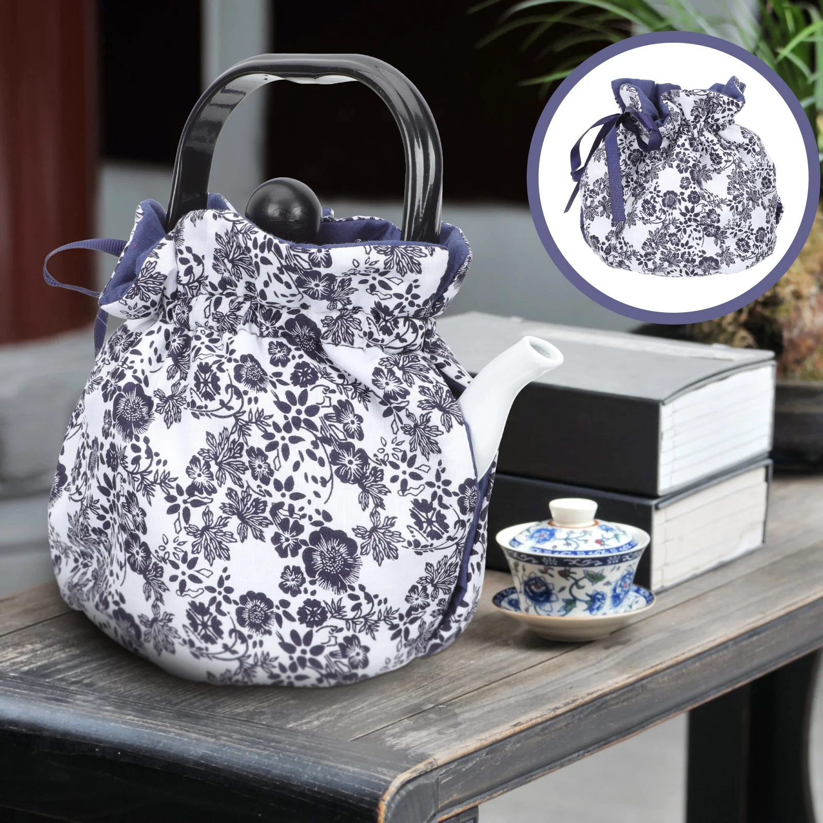 

Tea Cover Teapot Cosy Cozy Kettle Insulated Pot Quilted Warm Warmer Modern Vintage Decorative Thermalflower Printed Pots Floral