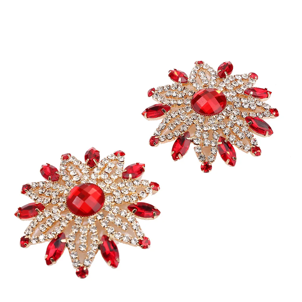 Sexy Women Crystal Nipple Covers Reusable Metal Breast Nipple Pasties Self Adhesive Bra Pad Rhinestone Body Breast Accessories