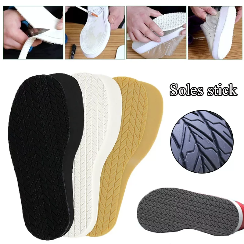 Shoes Tendon Soles Tire Pattern Sole Sticker Full Sole Protector Sneaker Repair Worker Shoes Sticker Diy Pad