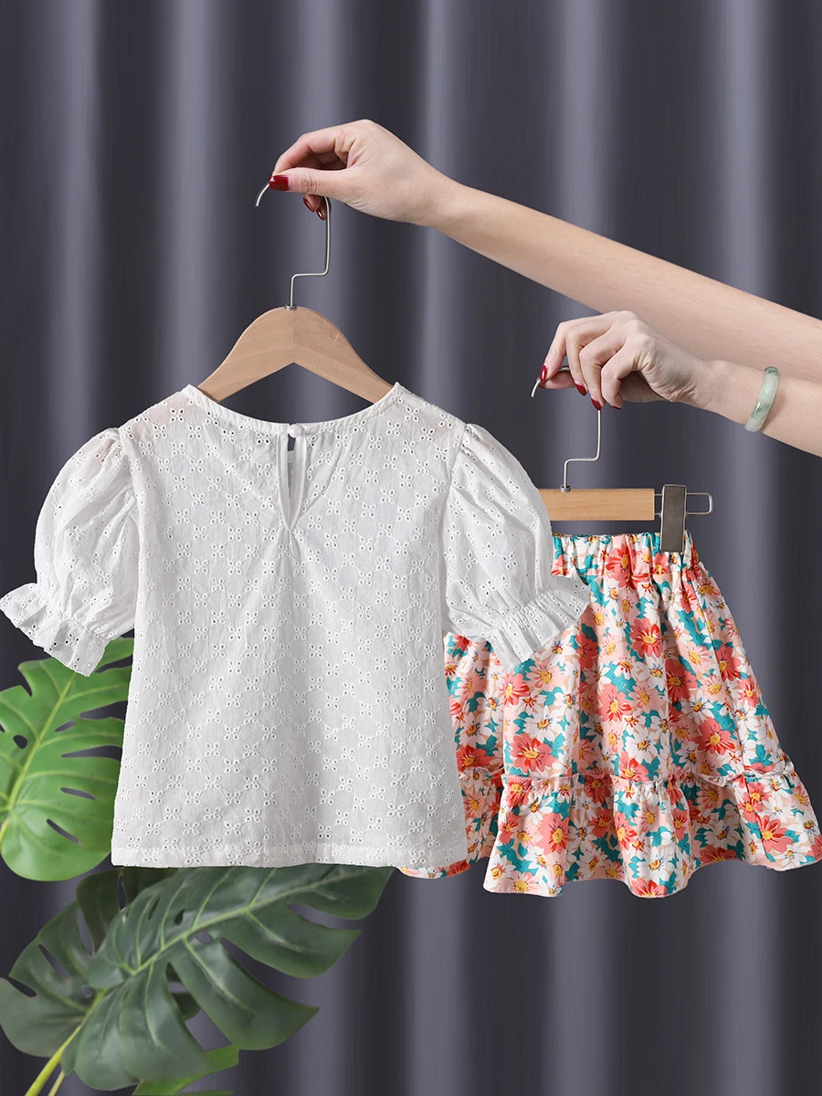 Sweet Clothing Sets Summer Baby Clothes Cute Cotton Suit Children's Clothing Baby Girl Cloths Kids Outfits