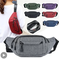 women men belt pouch waist bag waterproof fanny pack for male bum hip sack belly cross banana kangaroo shoulder handbag husband