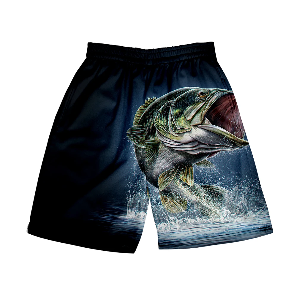 

Finshing 3D Print Camisa Masculina Beach Short Summer Casual Traveling Shorts Couple Shorts Casual Board Pants