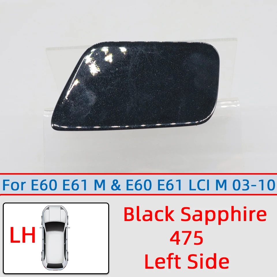 

Для BMW 5 серии E60 E61 LCI M-бампер 2003 2004 2005-2010 гг. # 51117897211 51117897212 Крышка форсунки омывателя фар Автомобильные аксессуары