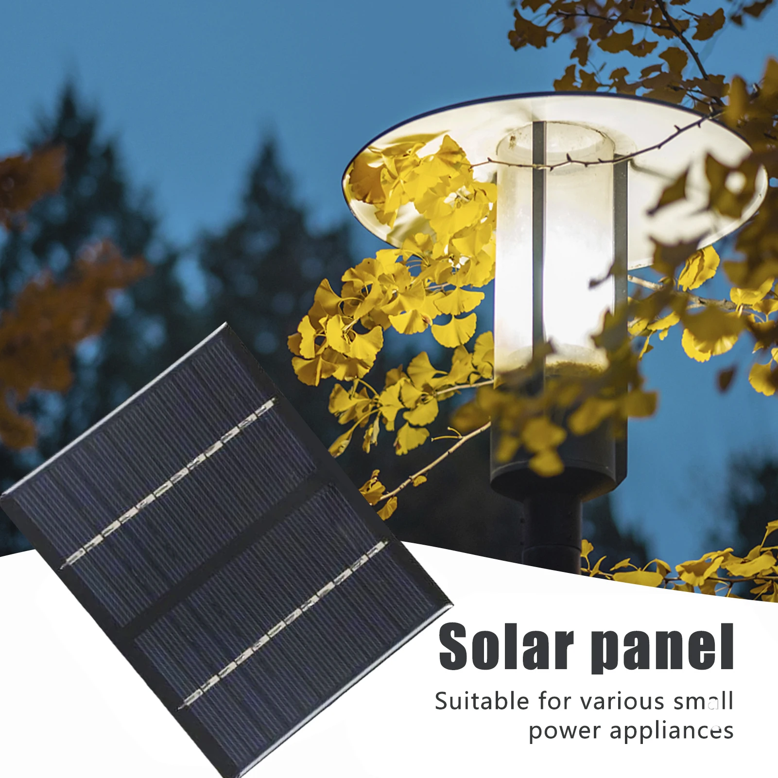 

1.5W 12V Waterproof Solar Panel Board Solar System DIY Polycrystalline Silicon Solar Cell Panel for Lighting Electronic Toys
