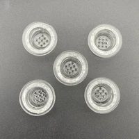 glass screen bowls filters with 19 honeycomb holes for smoking tobacco pipe