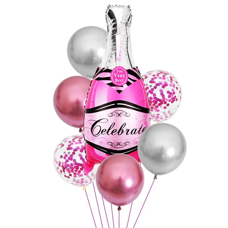 7 шт. набор шампанского из алюминиевой фольги | Дом и сад