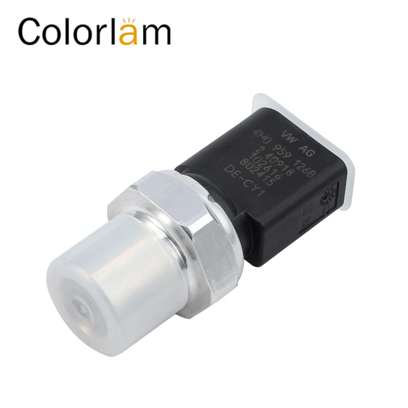

Датчик давления кондиционера Colorlam, датчик кондиционера 4H0959126A 4H0959126B для Audi A3 A4 A5 A6 A7 Q5 Seat Skoda VW Golf
