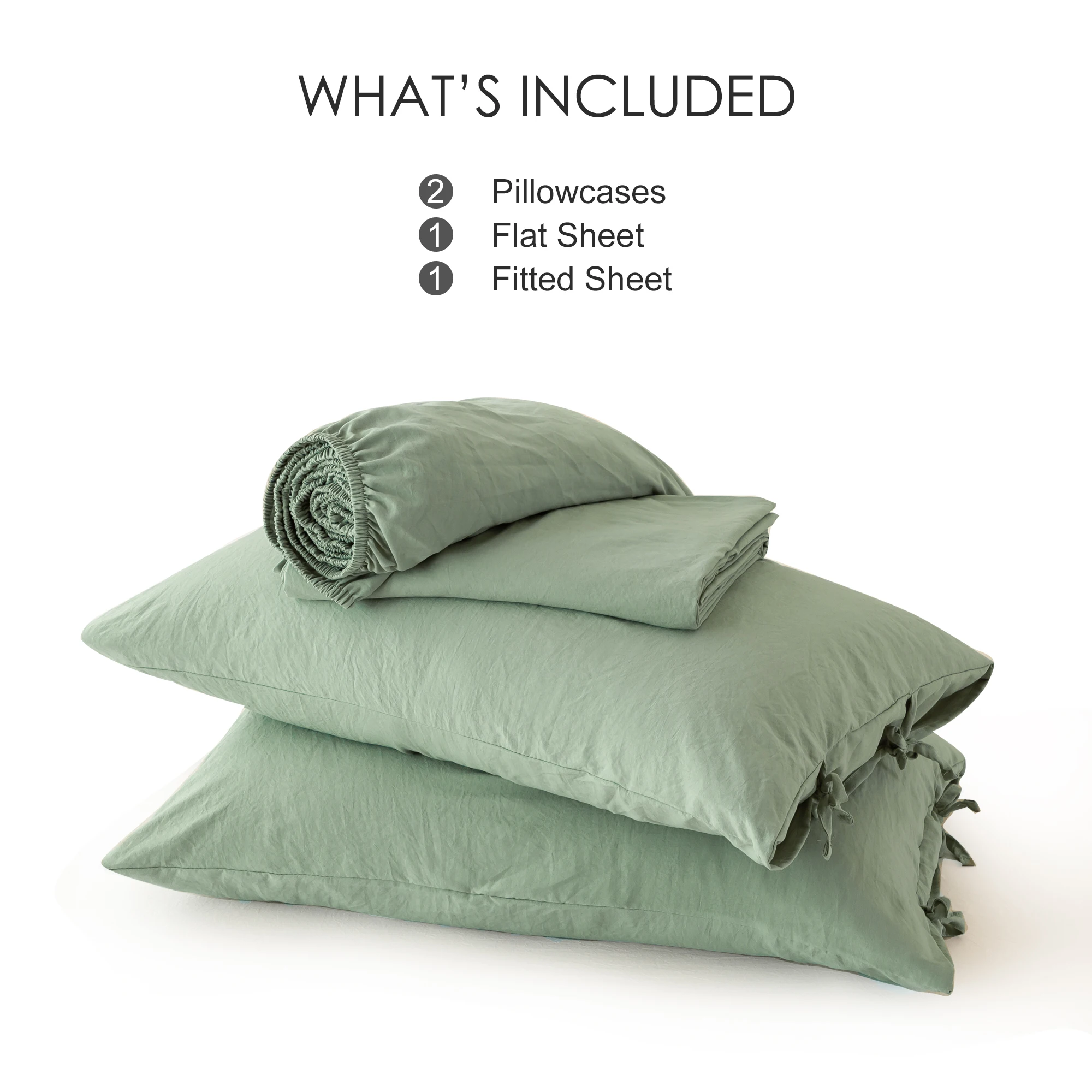 Ультра-мягкие детские комплекты постельного белья и наволочка зеленого цвета с 15