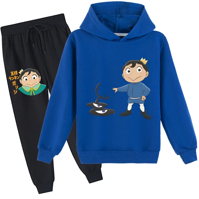Ranking of Kings Hoodie Kids Kings Ranking Hoodies Sweatpants 2pcs Sets Toddler Girls Sweatshirt LongPants Baby Boy Clothing Set