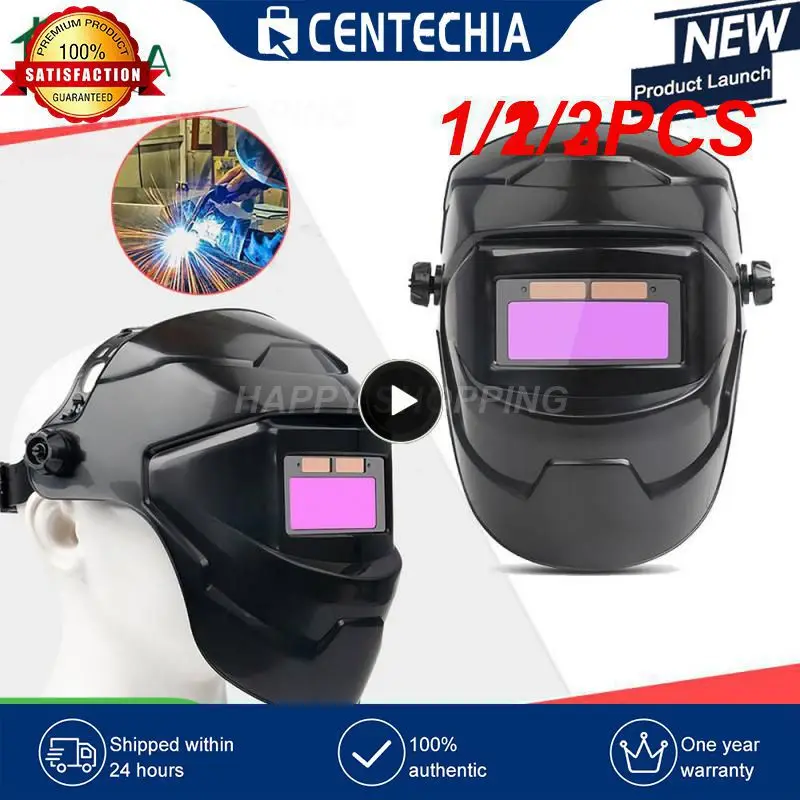 

1/2PCS Automatic Darkening Solar Welding Helmet for MIG MMA TIG Welding Mask/ Goggles Light Filter Welders for Soldering Work