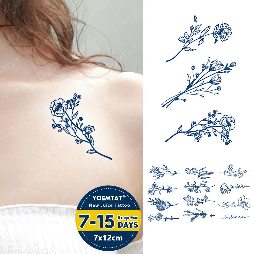 

Водостойкая Временная тату-наклейка на руку для мужчин и женщин