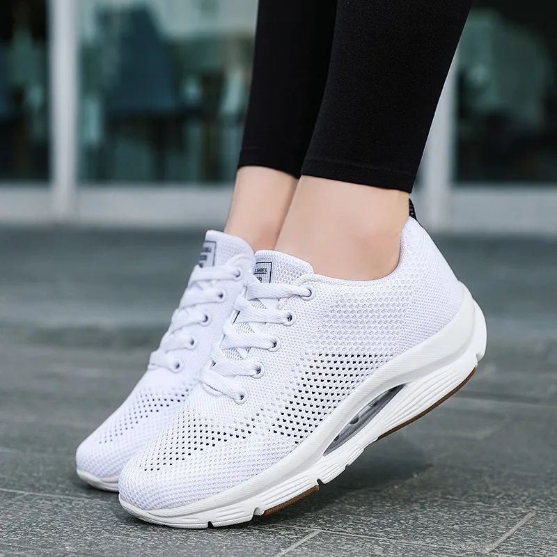 

Women Casual Platform Shoes Fashion High Heels Shoes Woman Wedges Women White Sneakers Shoes Heigh Increasing zapatos mujer