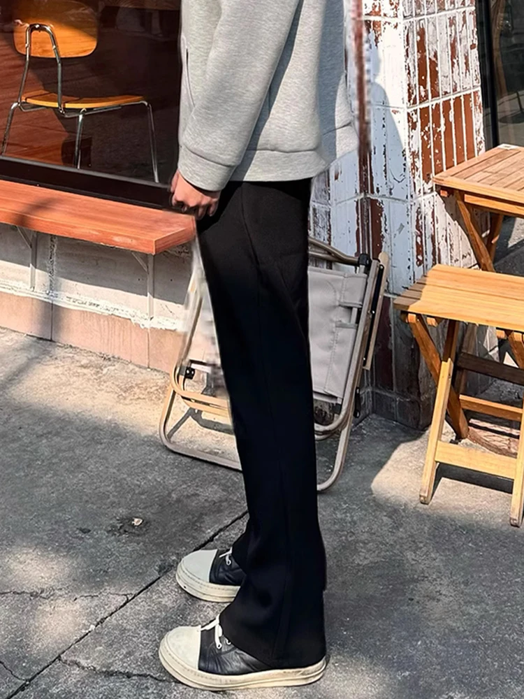 Cleanfit Machete Suit trousers Men's Fleece-lined American High Street Vibe Pants Slim Straight Bootcut Trousers