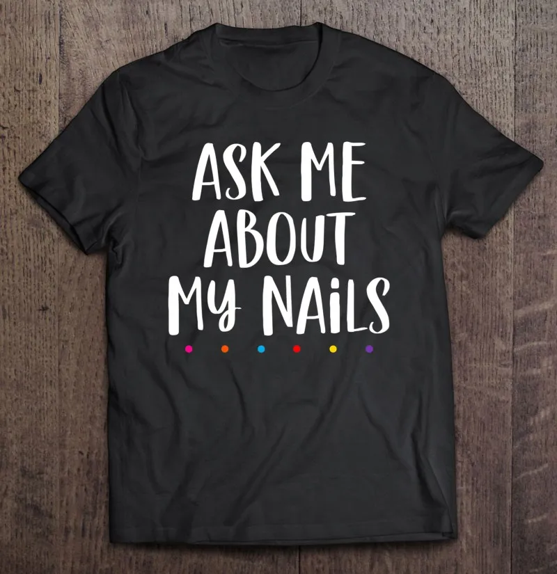 

Футболка мужская с принтом «My Nails», оверсайз
