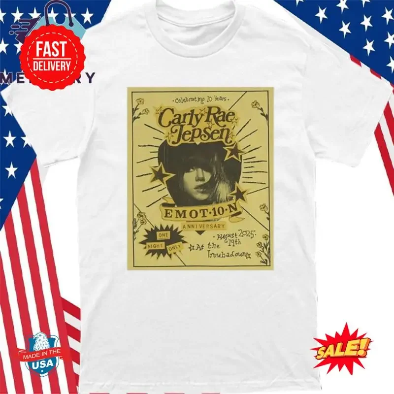 Фото Футболка Carly Rae Jepsen Emotion One Night Only, размеры S-5XL №1