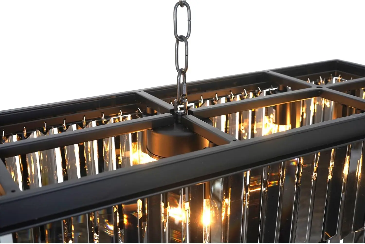 Современные прямоугольные подвесные светильники Хрустальные лампа из хрусталя