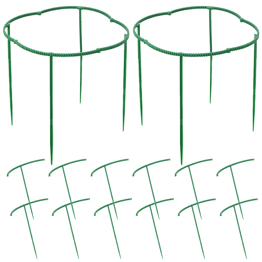 

20Pcs Garden Support Stakes Garden Floral Flower Support Stakes Supply