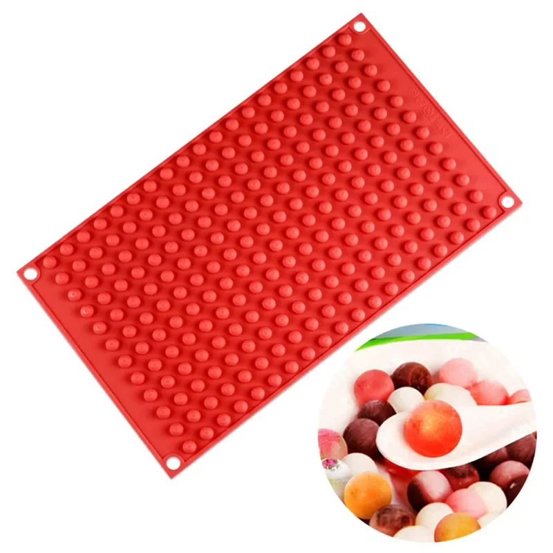 

2023NEW Silicone Cake Mold 228 Holes Small Round Bead DIY Baking for Chocolate Ice Cube Candy Pastry Bakeware Mould Decorating T