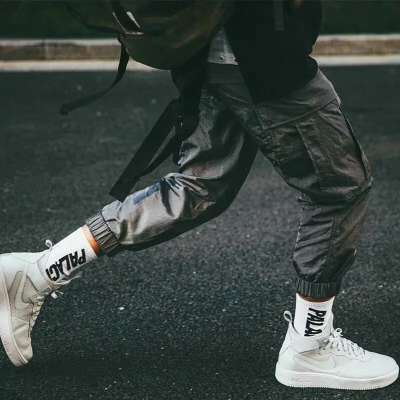 Black White Autumn and Winter Mid-Calf Hip-Hop Fashionable Brand Men and Women Skateboarding Hip Hop Sports Harajuku Socks