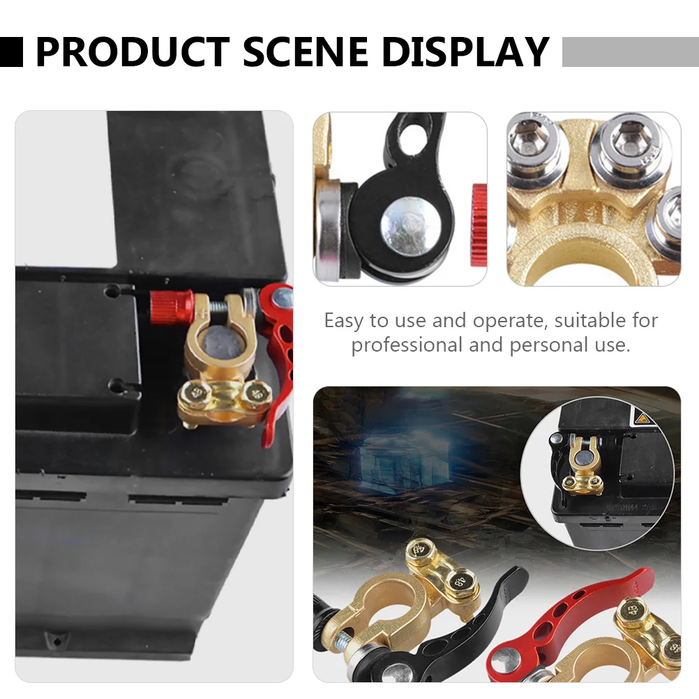 

1 Set Car Thickened Cable Terminal Multi-channel Terminals Clamp