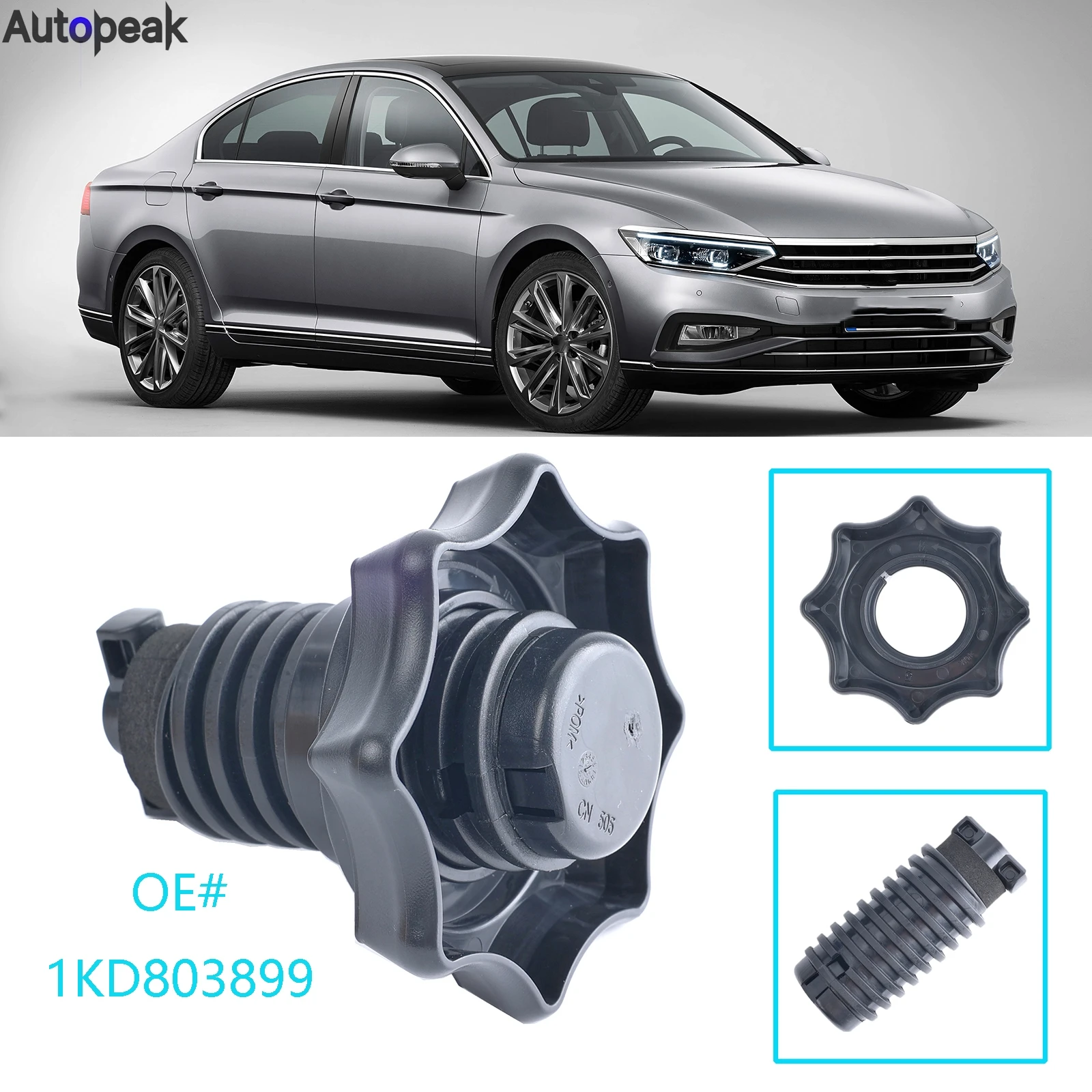 

1 шт. для VW EOS Scirocco Passat Jetta Beetle Golf Plus, запасное колесо, удерживающее крепление для шин Фиксатор винтового болта 1КД 803899