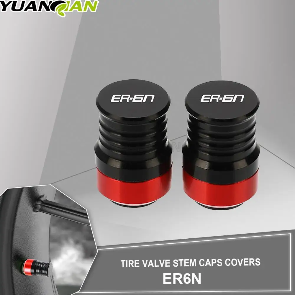 

Motorcycle Accessories For Kawasaki ER6N ER-6N 2006-2013 2014 2015 2016 CNC Aluminum Vehicle Wheel Tire Valve Stem Caps Covers