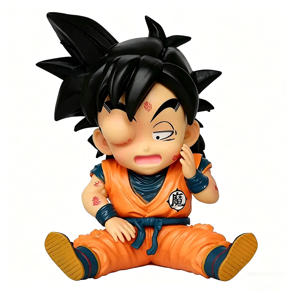 Фото Фигурка Сон Гохана 5 см, аниме Dragon Ball Super Saiyan, фигурка-держатель для лапши, крутая модель для гольфа, игрушка, подарок, коллекционные украшения, ПВХ №2