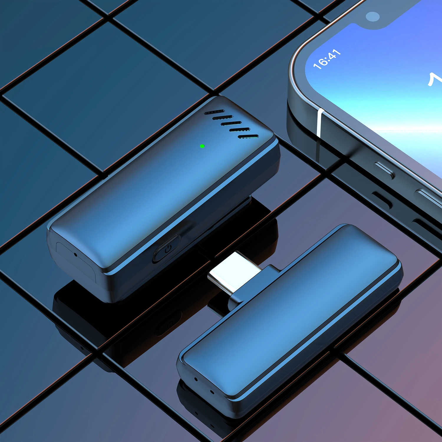 JYYXF S10 Wireless Lavalier Microphone System Audio Video Voice Recording Mic For iPhone Android Mobile Phone Laptop PC Live