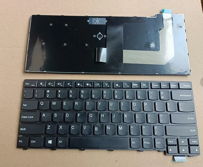 Teclado dos Eua para Lenovo Ibm Thinkpad T460s T470s 01yr046 Teclado Oem sem Ponto sem Retroiluminado Novo