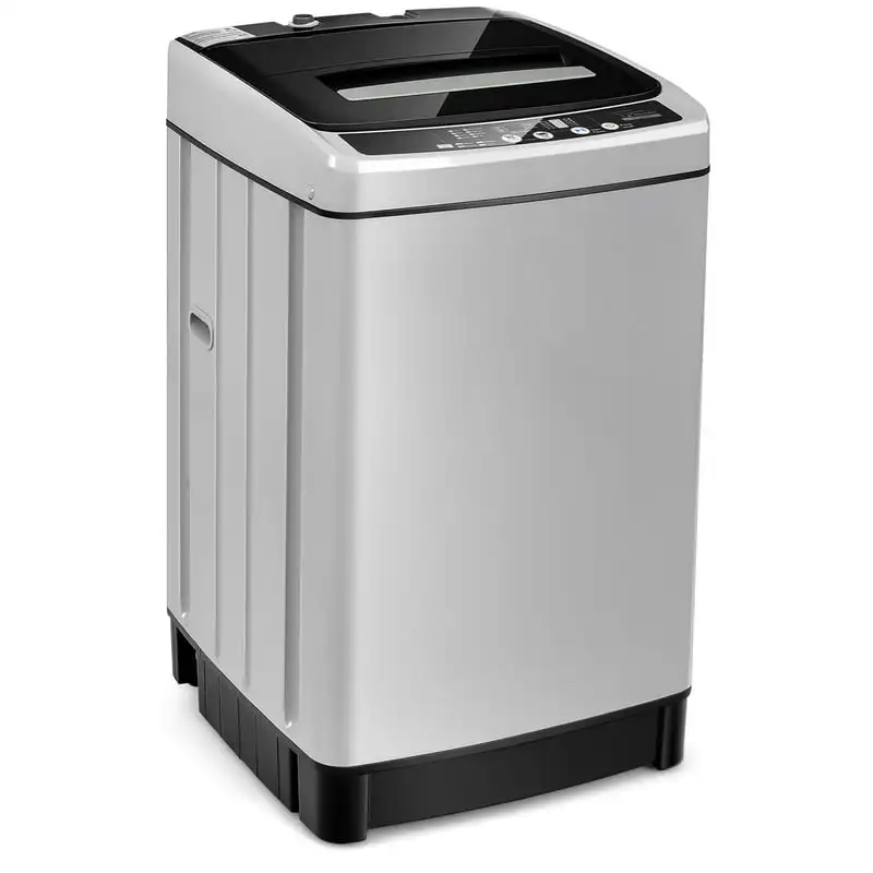 

11 фунтов, компактная полностью автоматическая стиральная машина, стиральная машина, серый цвет