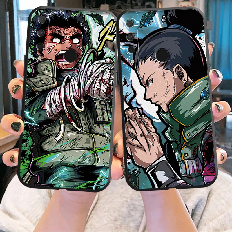 

NARUTO Japan Anime Phone Case For HUAWEI P20 P30 Lite Pro Plus P20 Lite 2019 Carcasa Luxury Ultra Black Shell Protective Back