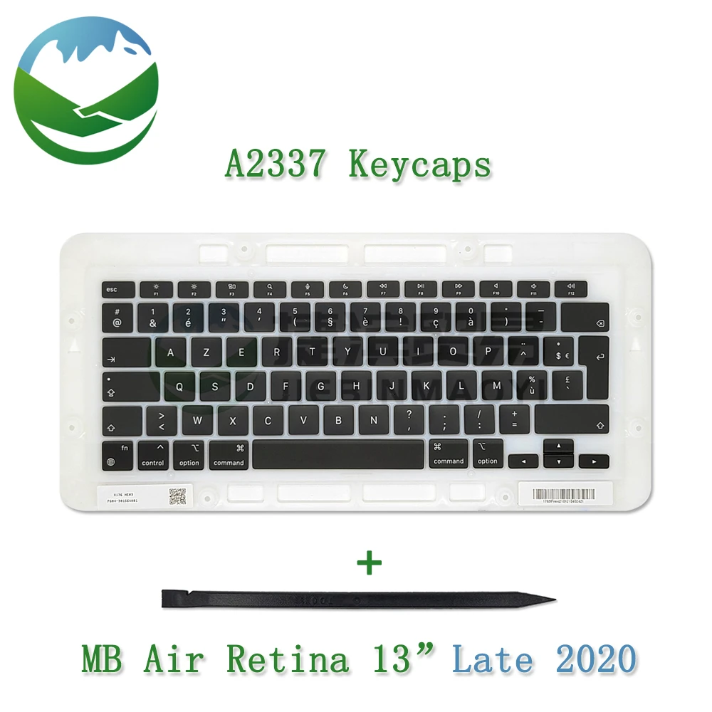 

New Laptop A2337 Key Keycaps Keys US UK Russian French German Spanish for Apple Macbook Air Retina 13" M1 EMC 3598 Late 2020