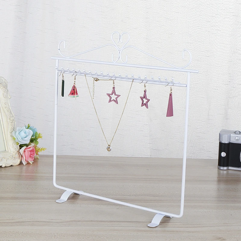 Iron Metal Jewelry Display Rack Directly Supplied By The Manufacturer Necklace Storage Rack Earline Rack Jewelry Display Rack