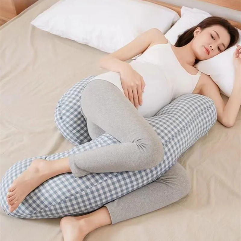 

Pregnant Women Side Sleep Lumbar Support Pillow Removable Washable Maternity Pillow Multifunctional Sleep Artifact For Pregnant