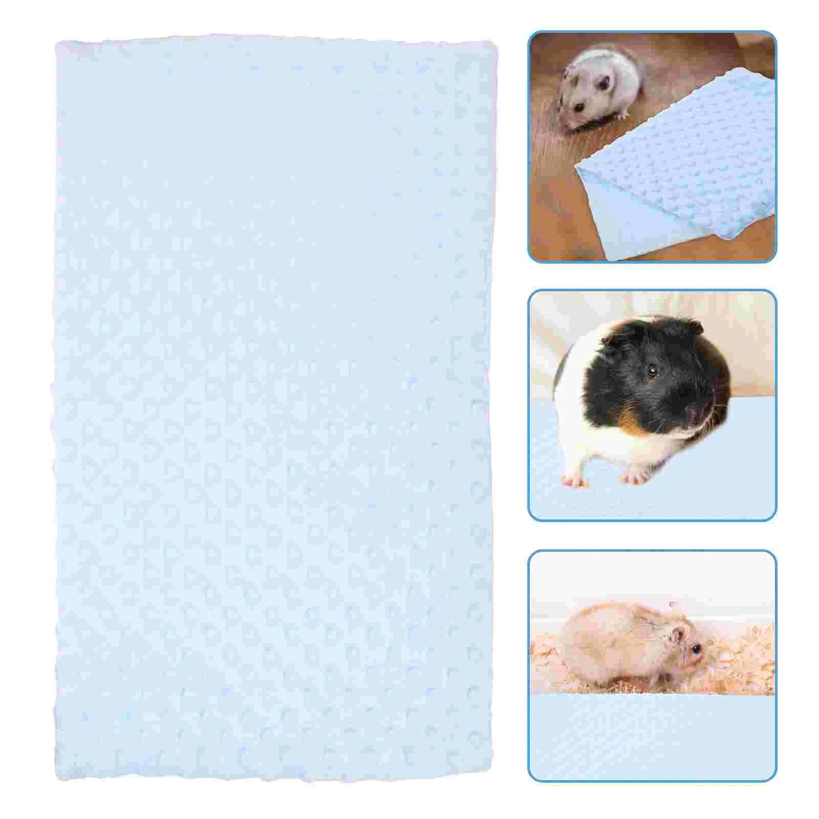 

Guinea Pigs Soft Blanket Rabbits Hamster Cage Blanket Bedding Blanket Bath Towel for Animals