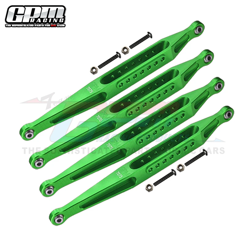 Алюминий GPM с ЧПУ 7075 нижняя тяга для LOSI 1/8 LMT твердый мост Monster Truck LOS 244008 Racing