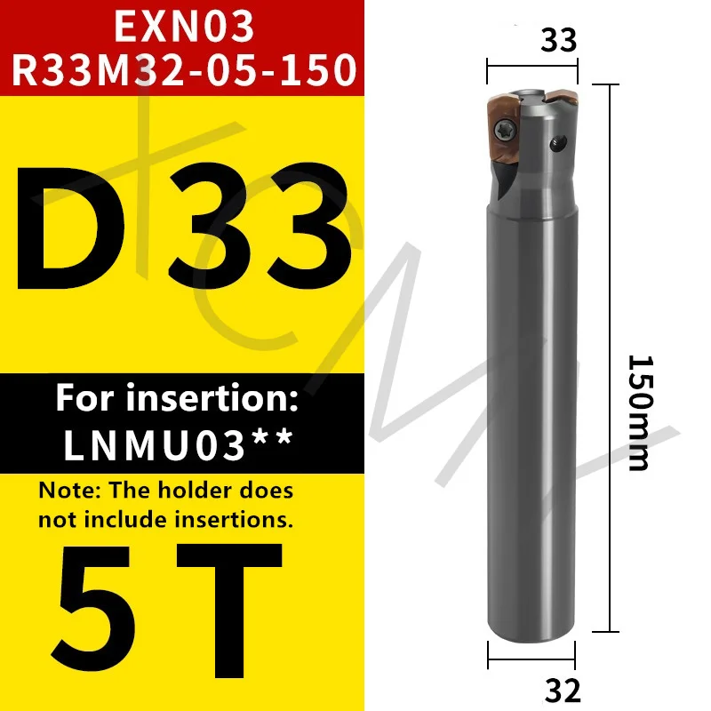 Высокоточная и высококачественная фреза с быстрой подачей EXN03R TXN03R используется для вставки LNMU0303 и LNMU0303ZER.