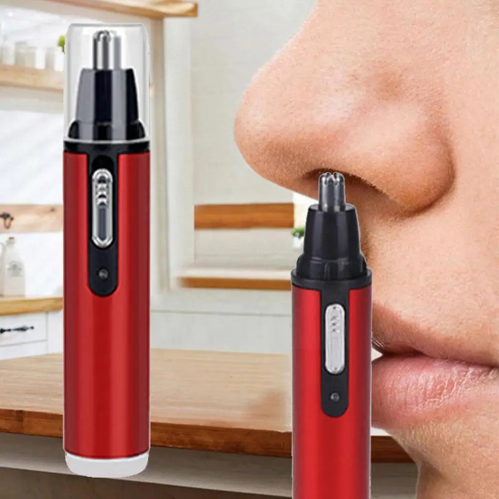 

Usb Rechargeable Nose Hair Trimmer Nose Hair Cut Nose Knife Men Safe Shaving Trimming Hair Tool Care W6a5
