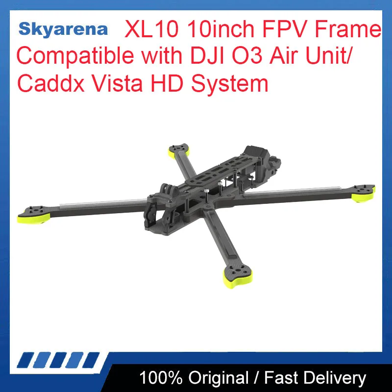Комплект рамок iFlight XL10 V6 420 мм 10 дюймов FPV с 8 мм рычагом, совместимым с DJI O3 Air Unit / Caddx Vista HD System для дрона FPV