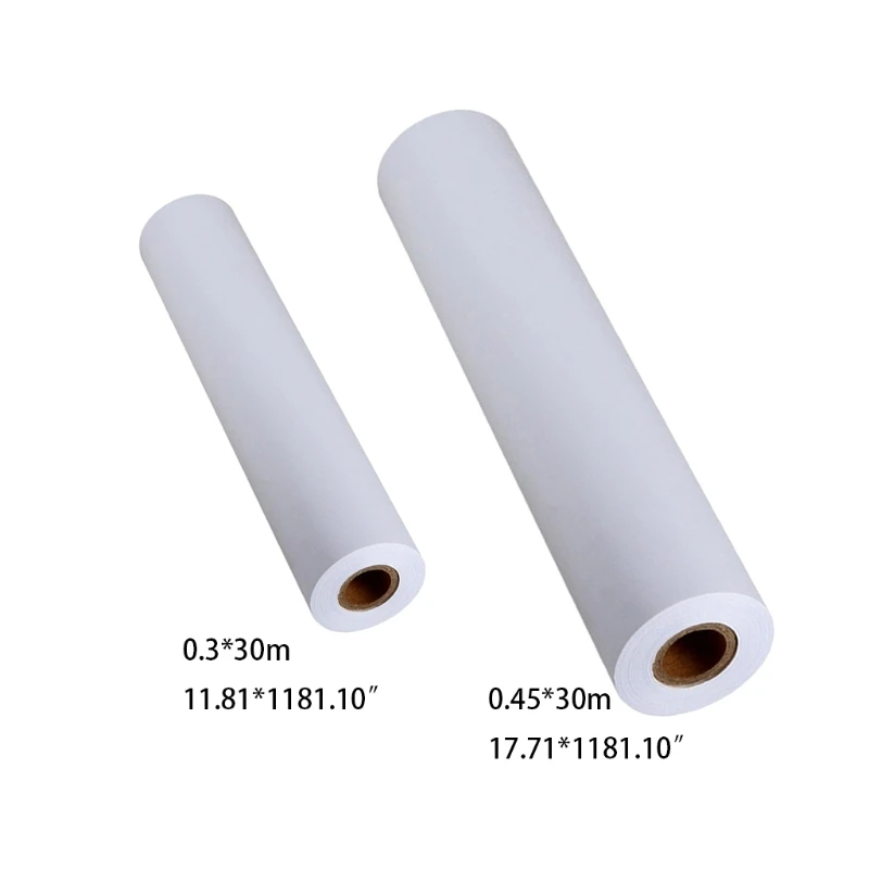 M17F белая крафт-бумага для мясника рулон пищевая служба упаковочная бумага
