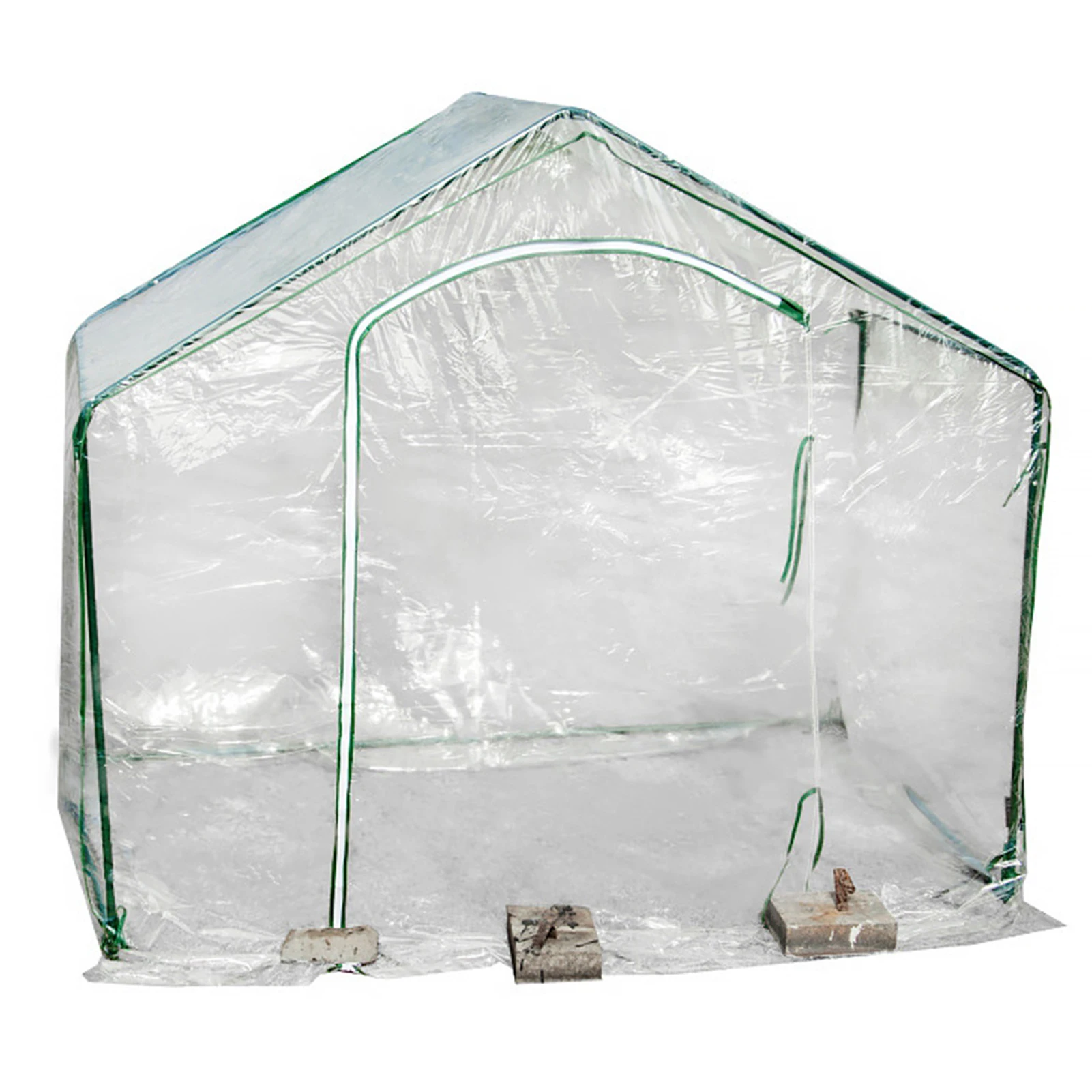 

Reinforced Mini Greenhouse Outdoor Rainproof Portable Grow House Antifreeze Hot House Shed Canopy For Plants Flowers Herbs