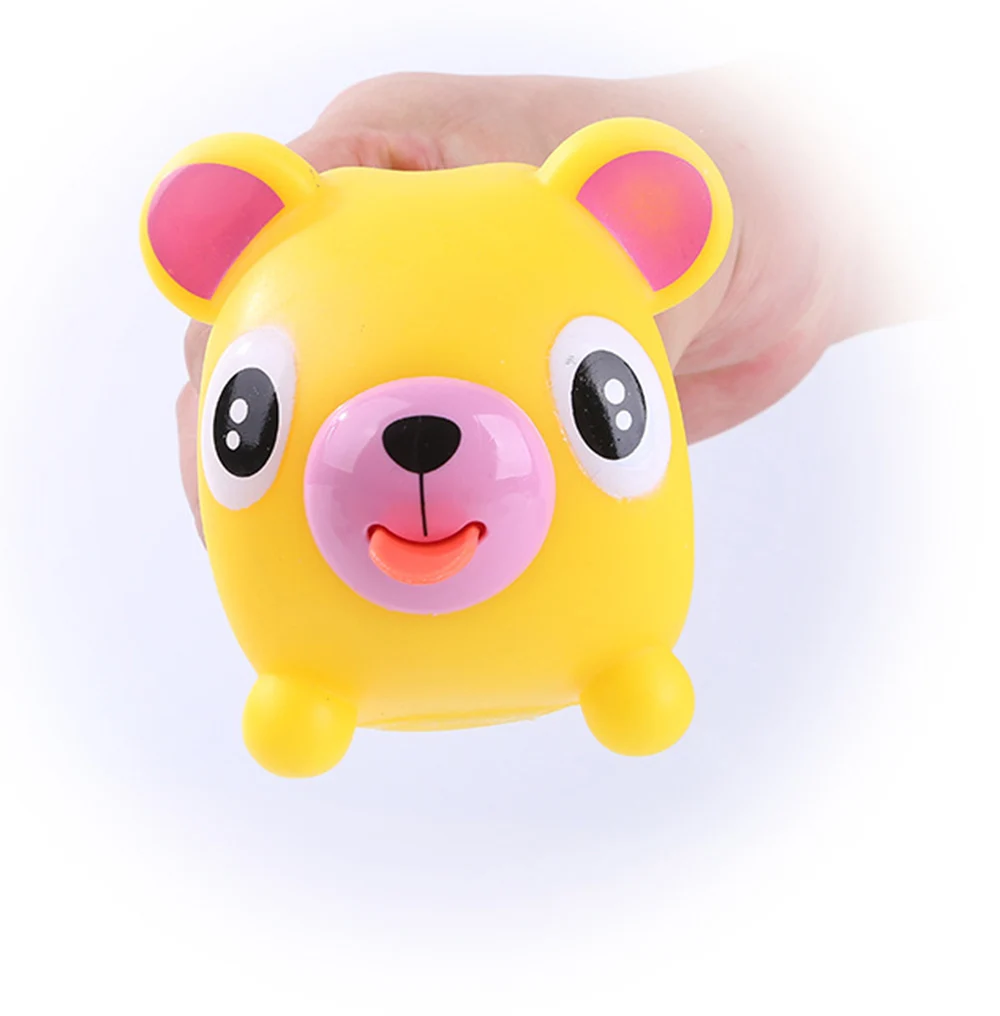 Говорящие животные детские игрушки декомпрессионные писк сжимаемые для