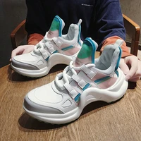 internet hot dad shoes womens fashion 2021 summer korean style new super hot all matching color matching raise bottom sneakers