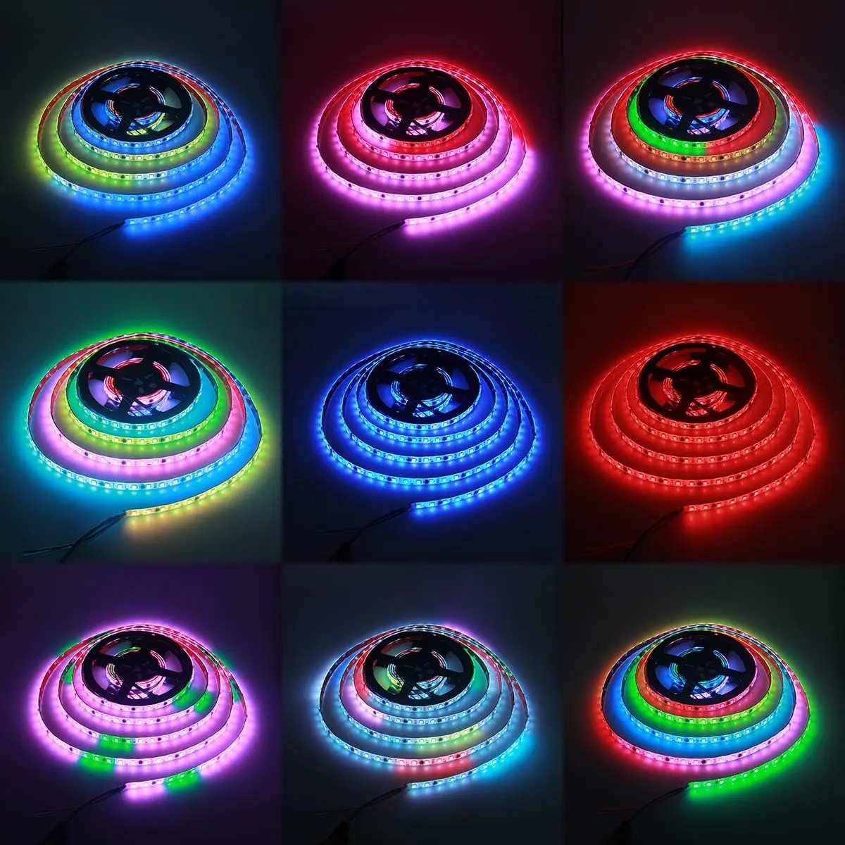 Фото Dc5V Rgbic Ws2812B Usb Led Strip Light Magic Color Bluetooth App Control 1-30M Led Ape Гибкая лента Лампа Диод Подсветка телевизора №2