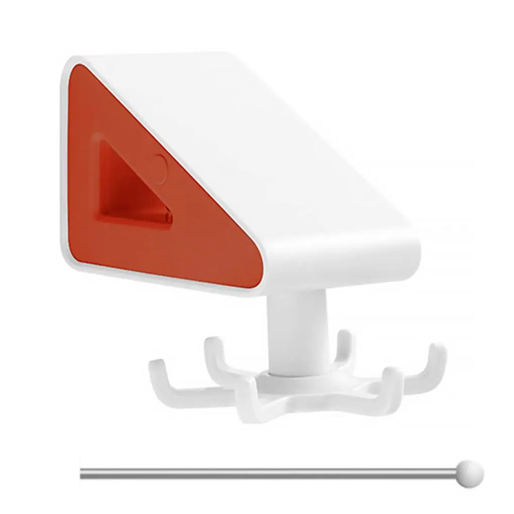 

Kitchen Accesorios Rotated Holder Storage Rotating Hook Self Wall Mounted Adhesive Storage Rack Organizar Bathroom 360 Degrees