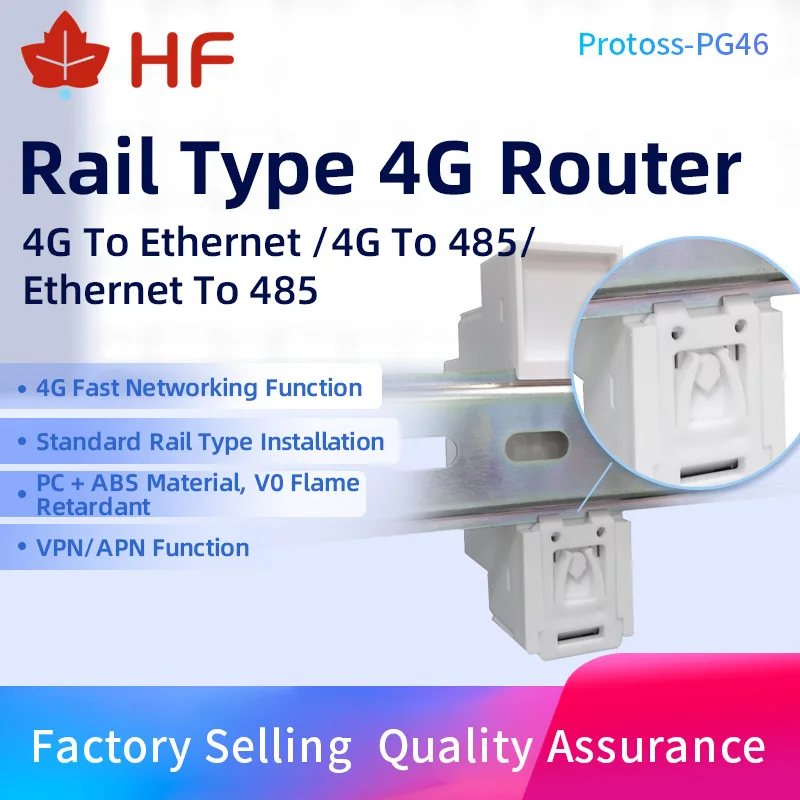 DIN-рейка с последовательным портом RS485 на 4G фонарь LTE-FDD 3G WCDMA GSM RJ4 Ethernet
